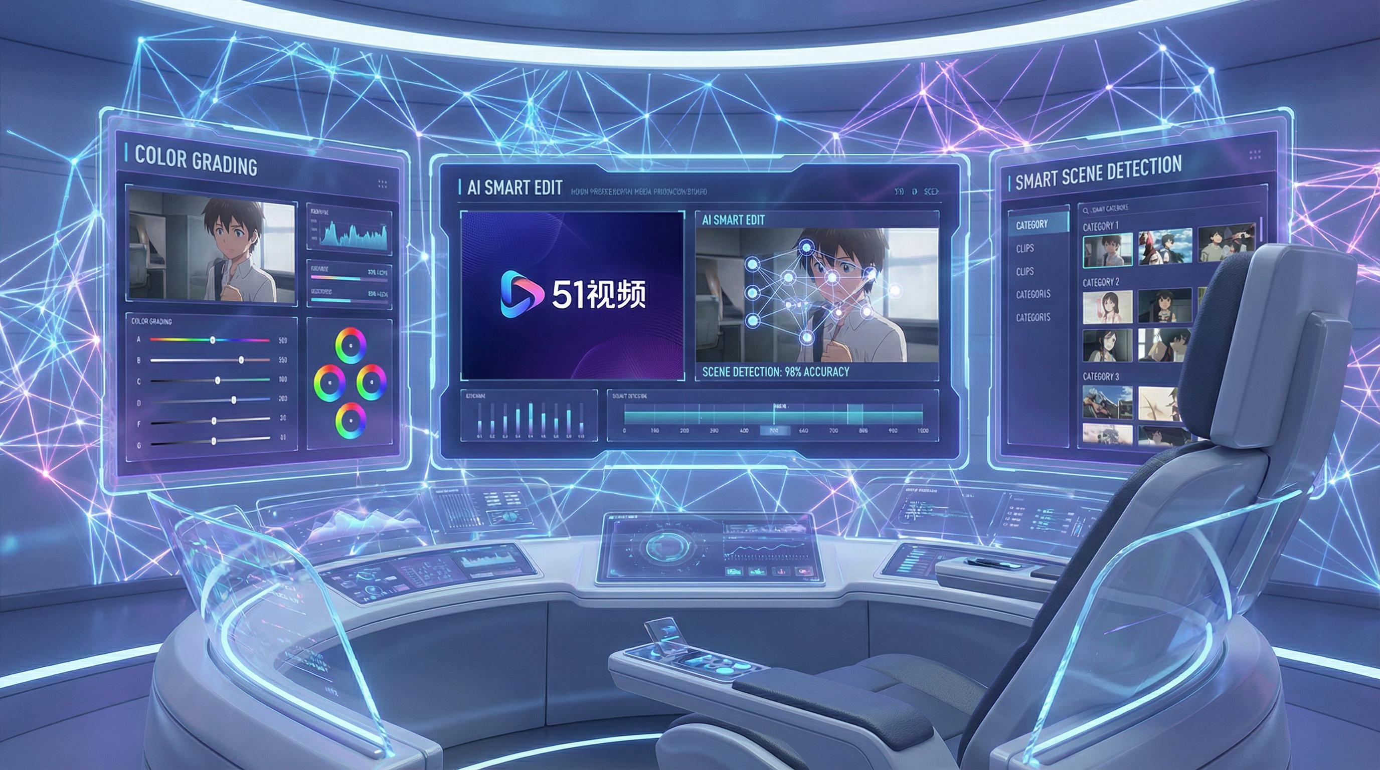 51视频-AI动漫场景设计教程